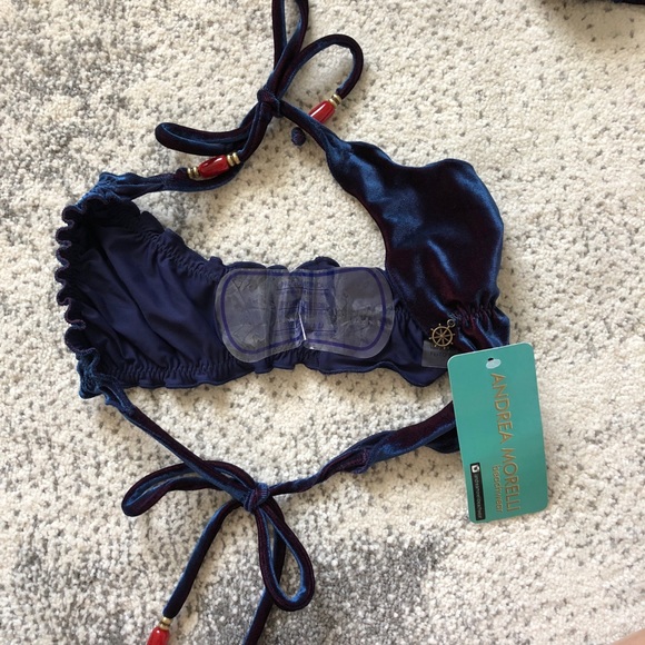 ✅SOLD✅Blue Velvet Brazilian bikini - NWWT New - Picture 5 of 7